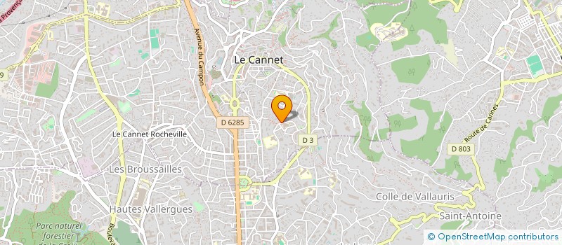 localisation de l'entreprise 435 361 126 à SAINTE-MAXIME