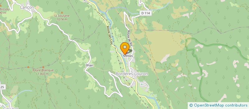 localisation de l'entreprise 435 395 017   BORDERES-LOURON