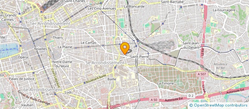 localisation de l'entreprise 437 486 715 à MARSEILLE