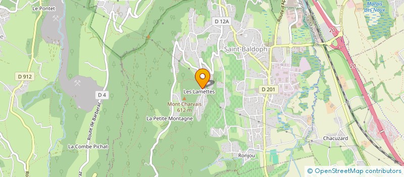 localisation de l'entreprise 437 503 261   CRUET