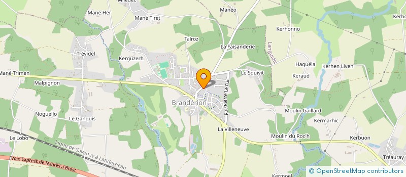 localisation de l'entreprise 437 530 058   PONTIVY