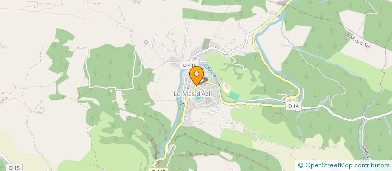 localisation de l'entreprise 437 534 837 à LE MAS-D'AZIL