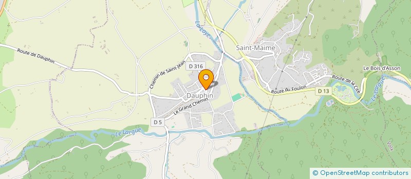 localisation de l'entreprise 437 540 867   SAINT-MARTIN-DE-BOUBAUX