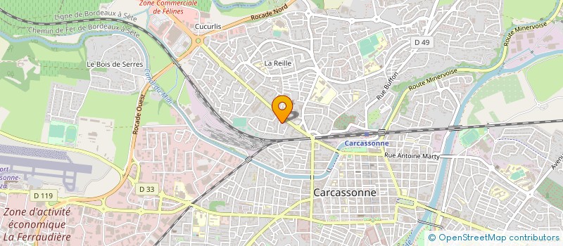 localisation de l'entreprise 437 553 829   BADENS