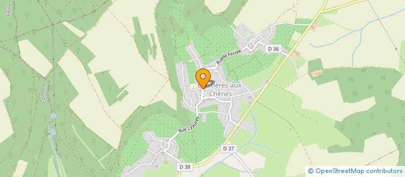 localisation de l'entreprise 437 566 193   BOUXIERES-AUX-CHENES