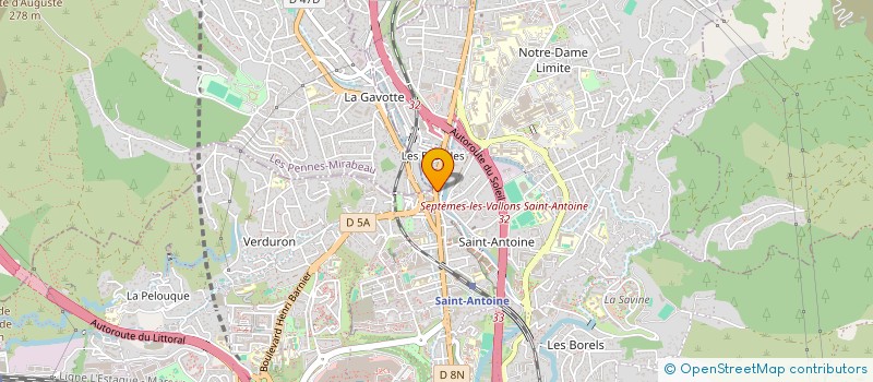 localisation de l'entreprise 437 578 313 à MARSEILLE
