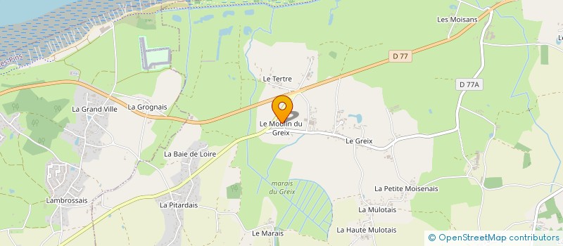 localisation de l'entreprise 437 624 307   LA BERNERIE-EN-RETZ