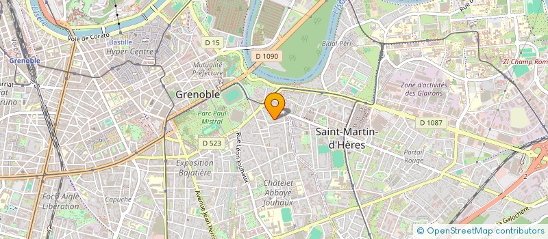 localisation de l'entreprise 437 660 830 à GRENOBLE