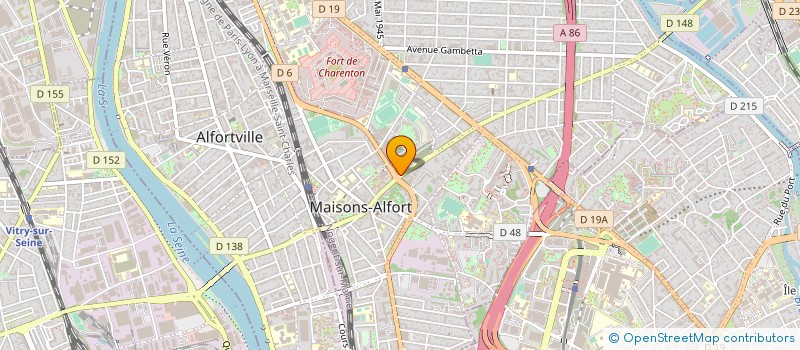 localisation de l'entreprise 437 733 850   MAISONS-ALFORT