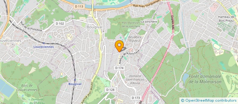 localisation de l'entreprise 437 737 646  à RUEIL-MALMAISON