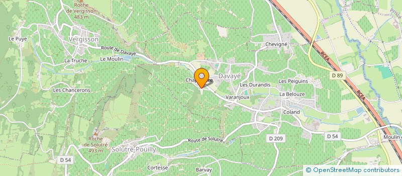 localisation de l'entreprise 437 761 026   DAVAYE