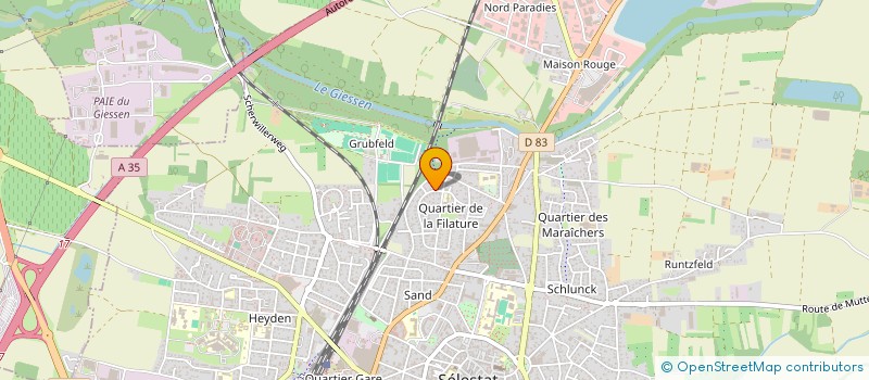 localisation de l'entreprise 437 776 107   SELESTAT