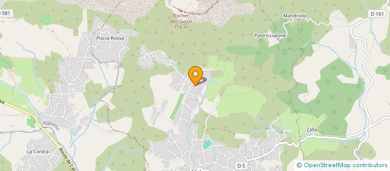 localisation de l'entreprise 437 790 579 à AJACCIO