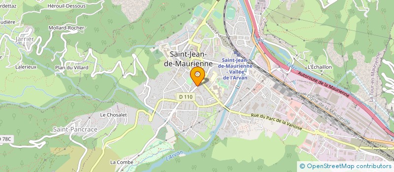 localisation de l'entreprise 437 811 870  à SAINT-JEAN-DE-MAURIENNE