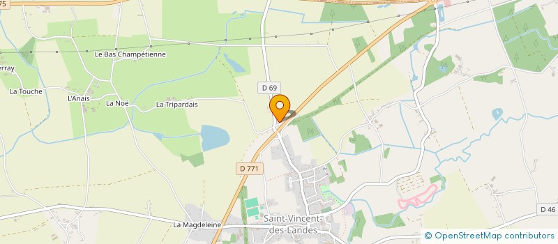 localisation de l'entreprise 437 829 393   SAINT-AUBIN-DES-CHATEAUX