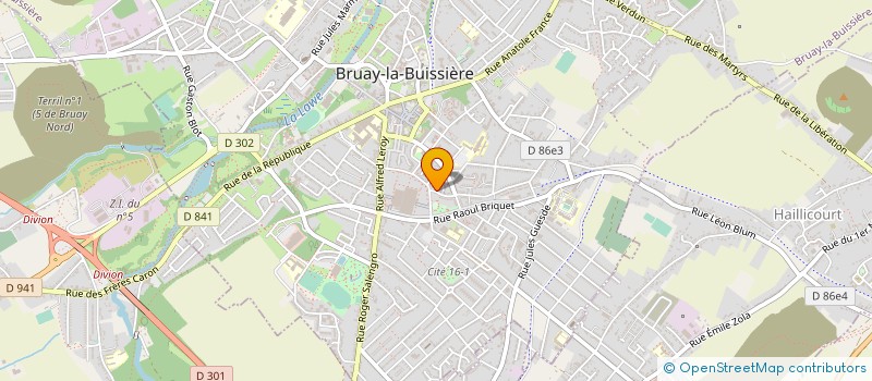 localisation de l'entreprise 437 843 915   LE MARIN