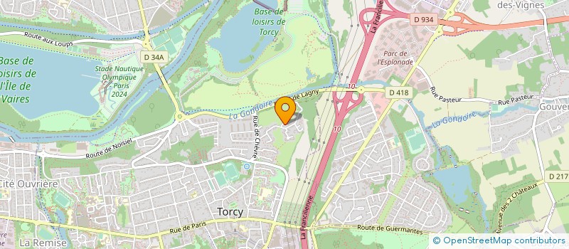 localisation de l'entreprise 437 857 113   SAINT-THIBAULT-DES-VIGNES