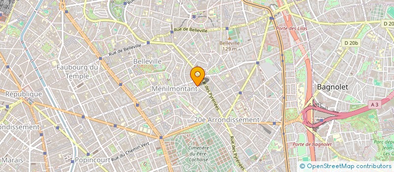 localisation de l'entreprise 437 857 626   PARIS