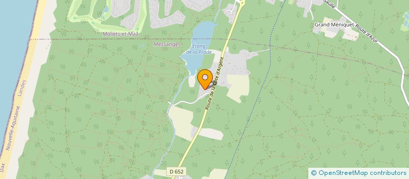 localisation de l'entreprise 437 898 620   MESSANGES