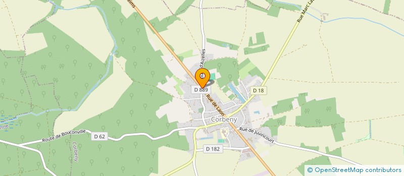 localisation de l'entreprise 437 938 467   CORBENY