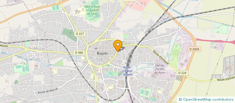 localisation de l'entreprise 437 971 088   CEBAZAT