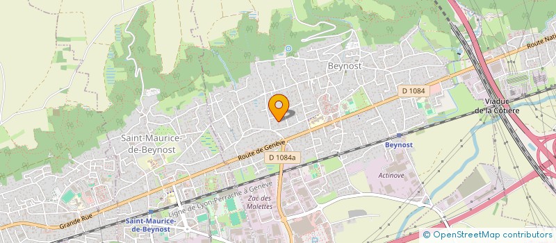 localisation de l'entreprise 437 972 953   BEYNOST