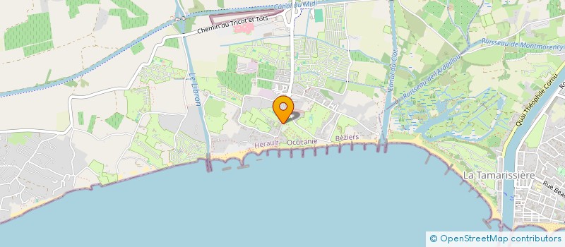 localisation de l'entreprise 437 976 475 à AGDE