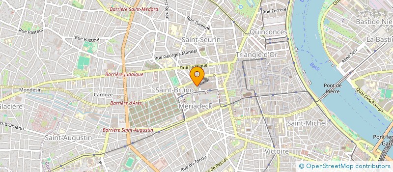 localisation de l'entreprise 438 030 116 à BORDEAUX
