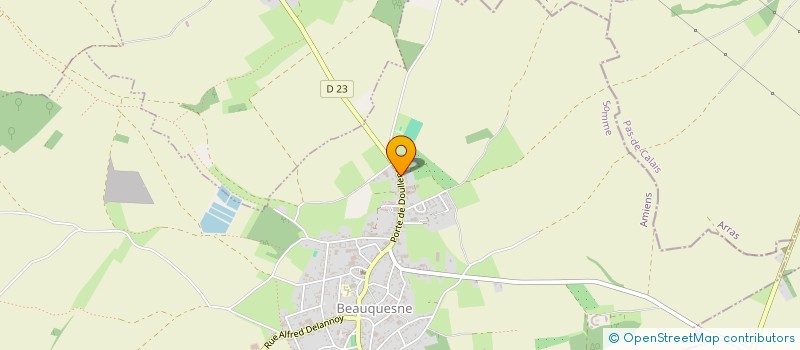 localisation de l'entreprise 438 047 490   BEAUQUESNE