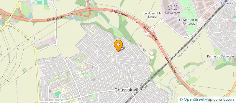 localisation de l'entreprise 438 093 247   GARGES-LES-GONESSE