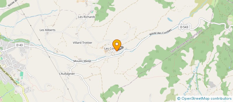 localisation de l'entreprise 438 154 858   CHABOTTES