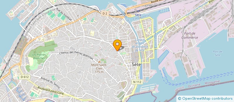 localisation de l'entreprise 438 156 895   SETE