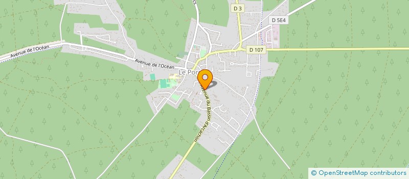 localisation de l'entreprise 438 249 278   LE PORGE