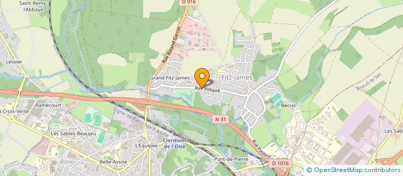 localisation de l'entreprise 438 259 848 à LA COURNEUVE