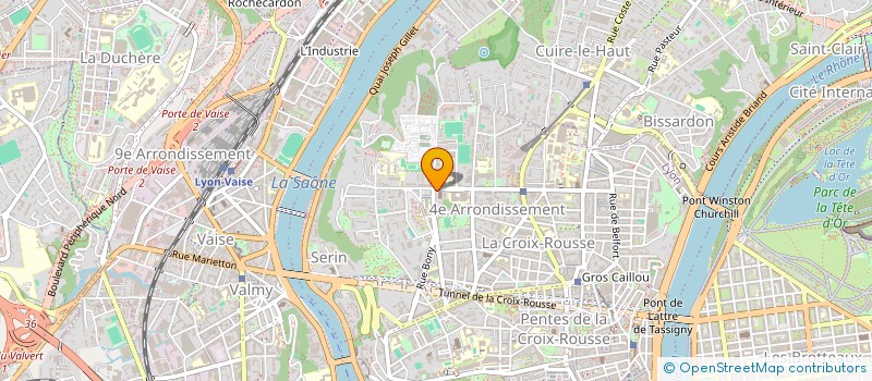 localisation de l'entreprise 438 267 684   LYON