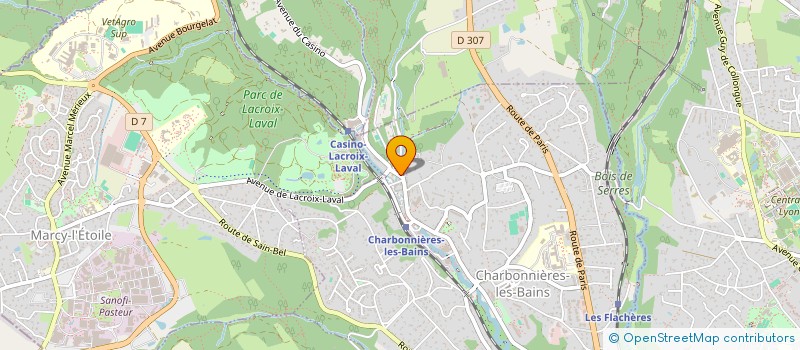 localisation de l'entreprise 438 280 562   SAINT-PEE-SUR-NIVELLE