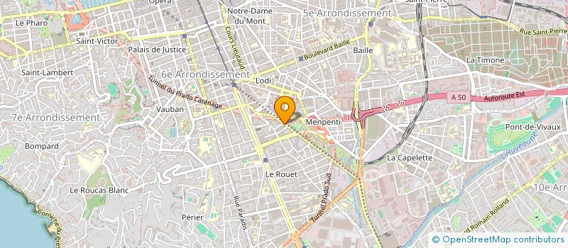 localisation de l'entreprise 438 296 527 à MARSEILLE