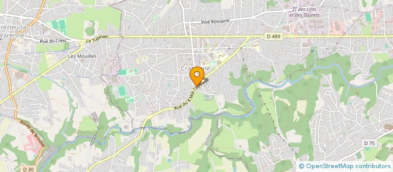 localisation de l'entreprise 438 302 325   FRANCHEVILLE