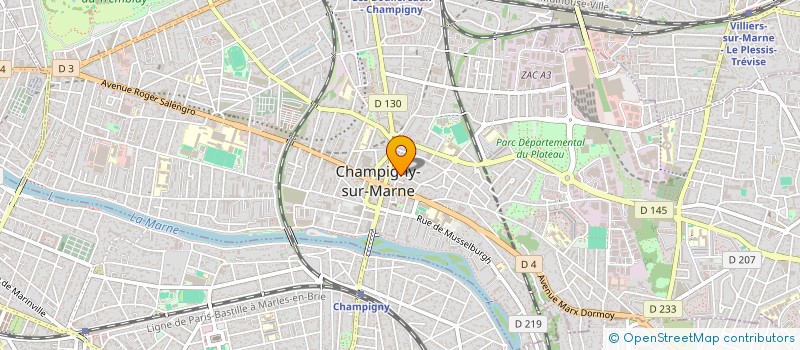 localisation de l'entreprise 438 402 794  à CHOISY-LE-ROI