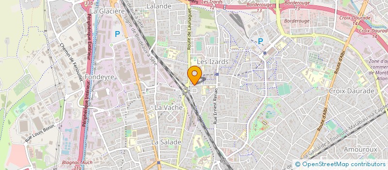 localisation de l'entreprise 438 424 046 à TOULOUSE