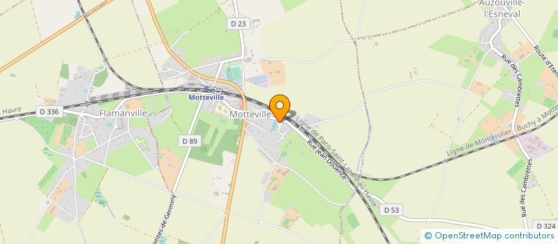 localisation de l'entreprise 438 425 704   MOTTEVILLE