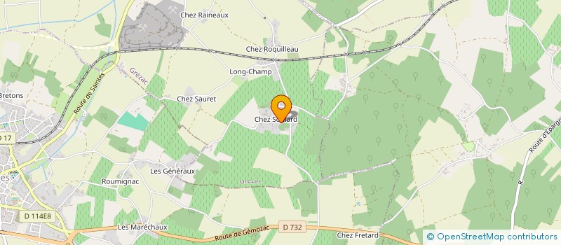 localisation de l'entreprise 438 434 300   GREZAC