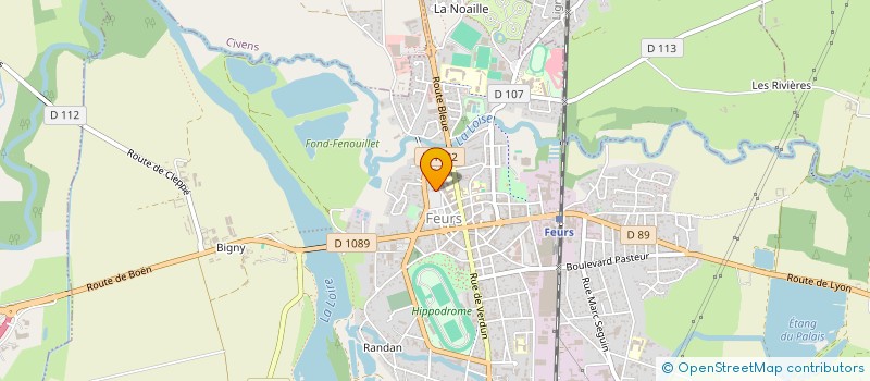 localisation de l'entreprise 438 445 066   BALBIGNY