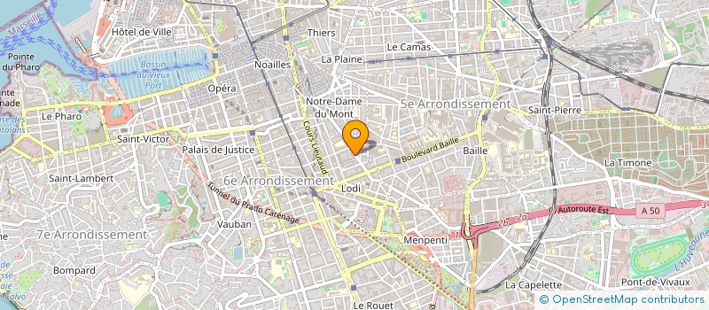 localisation de l'entreprise 438 452 377   MARSEILLE