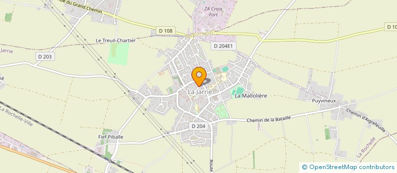 localisation de l'entreprise 438 485 344   LA JARRIE