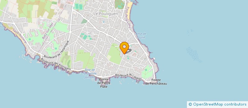 localisation de l'entreprise 438 501 934   LE POULIGUEN