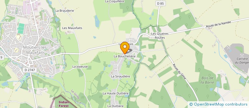 localisation de l'entreprise 438 535 445 à BUGEAT
