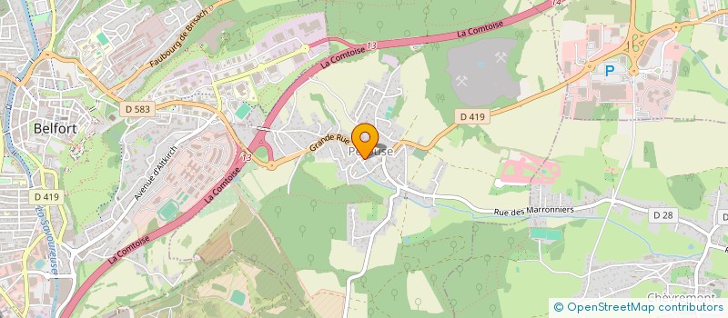 localisation de l'entreprise 438 535 494 à VEZELOIS