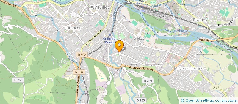 localisation de l'entreprise 438 554 495   GELOS