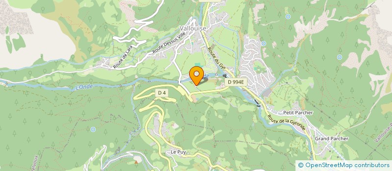 localisation de l'entreprise 438 575 318   LES VIGNEAUX